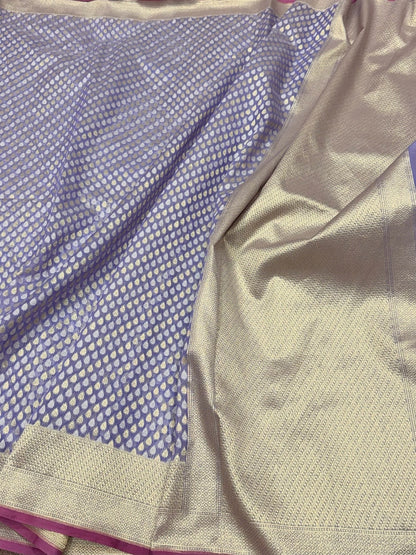 Banarasi Pure Kora Cotton Saree