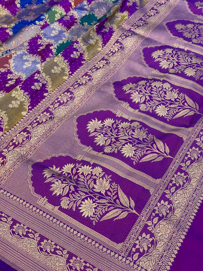 Banarasi Rangkaat Pure Silk Saree