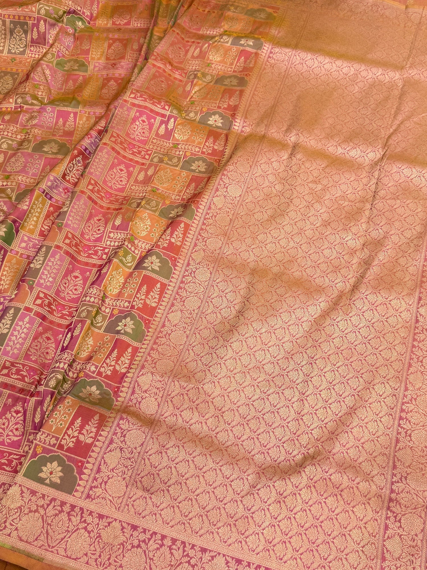 Banarasi Rangkaat Pure Silk Saree