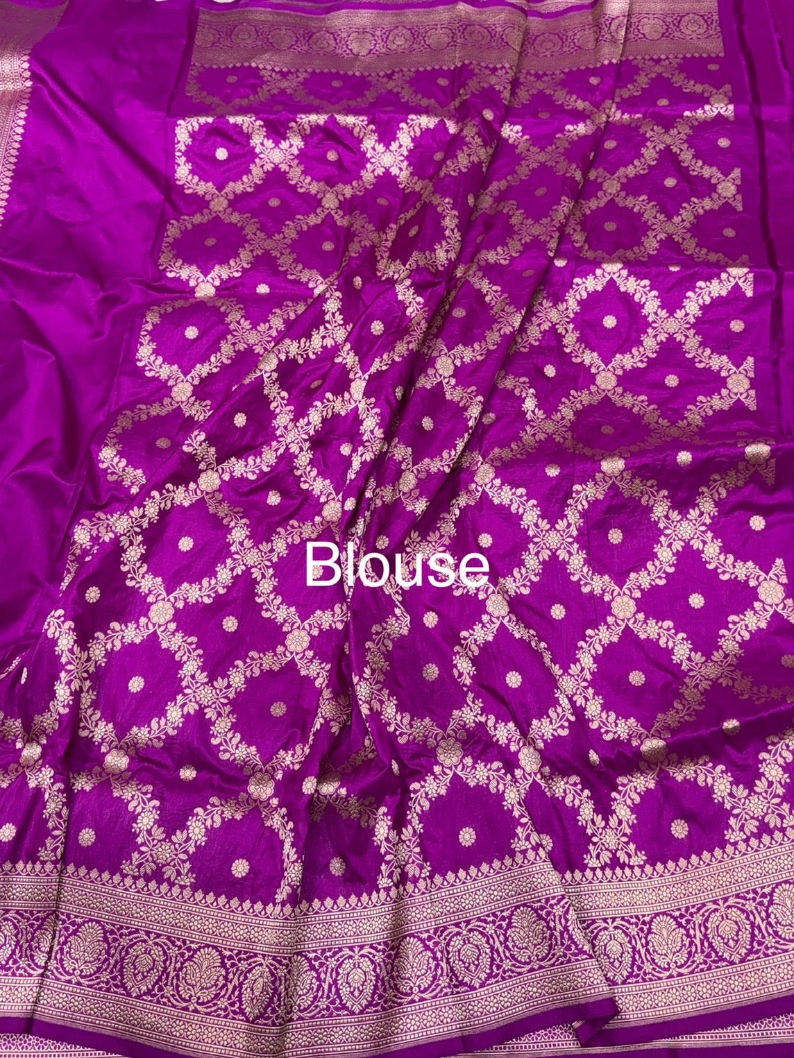 Banarasi Pure Katan Silk Saree | Pure Silk | Cutwork Technique | Banarasi Katan Silk Saree