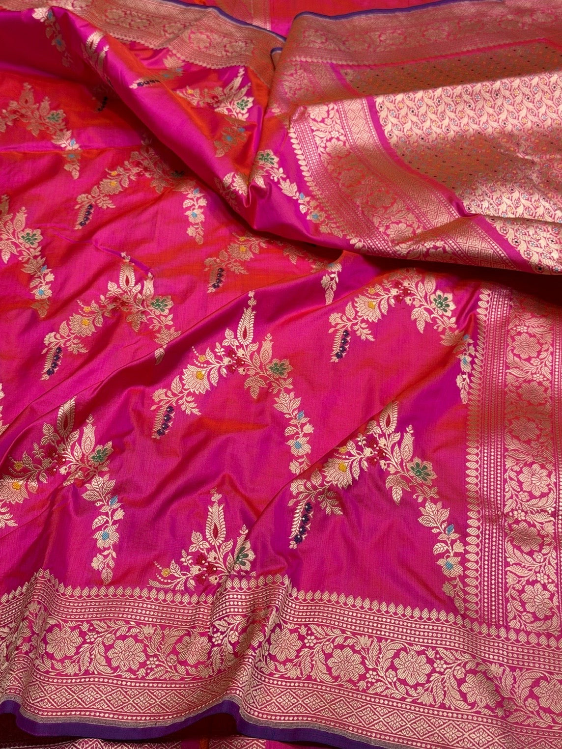 Handwoven Pure Banarasi Silk Saree