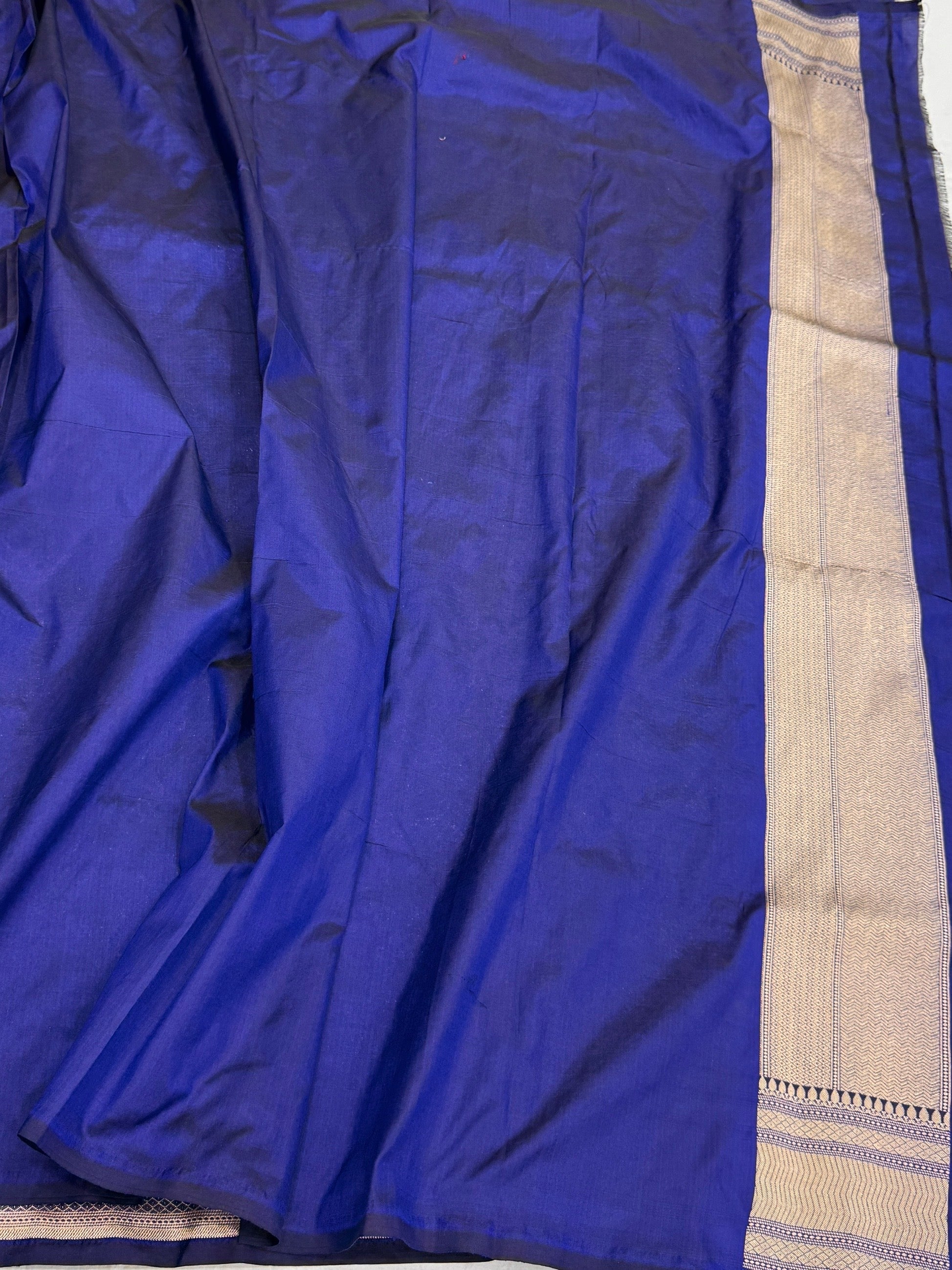 Banarasi Pure Silk Brocade Saree – Luxurious Katan Silk with Intricate Brocade Weave