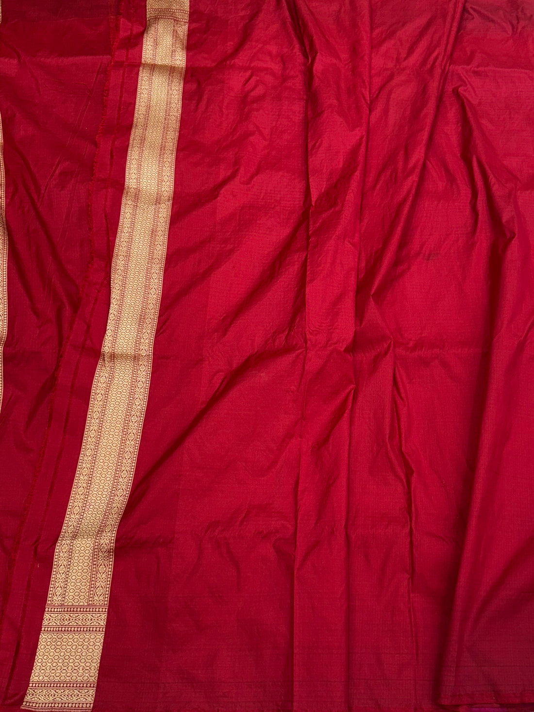 Red Rangkaat Banarasi Pure Silk Saree