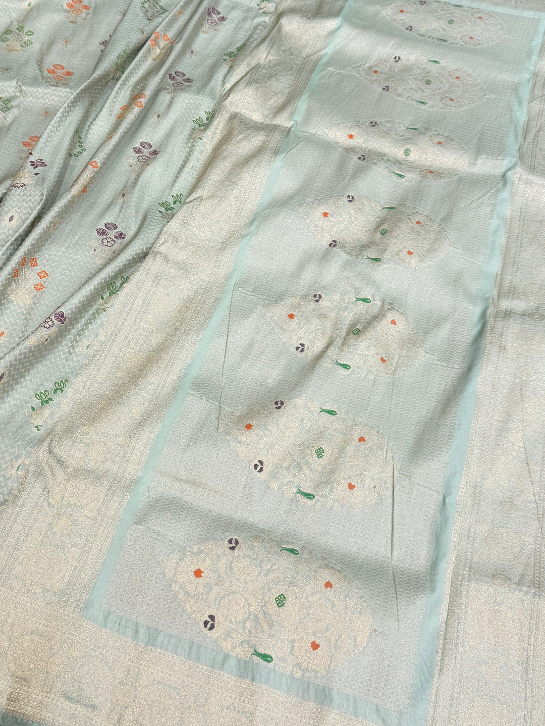 Banarasi Minakari Pure Katan Silk Brocade Saree