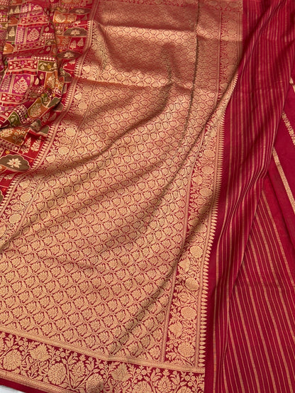 Banarasi Rangkaat Pure Silk Saree