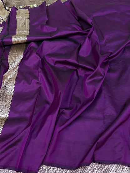 Banarasi Minakari Pure Katan Silk Saree