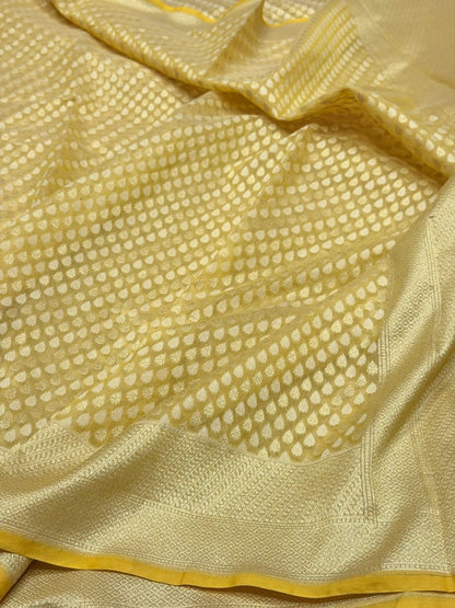 Banarasi Pure Kora Cotton Saree