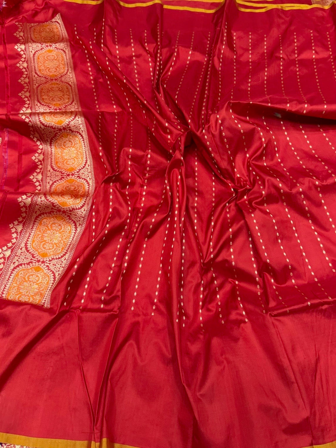Red Handwoven Pure Silk Saree
