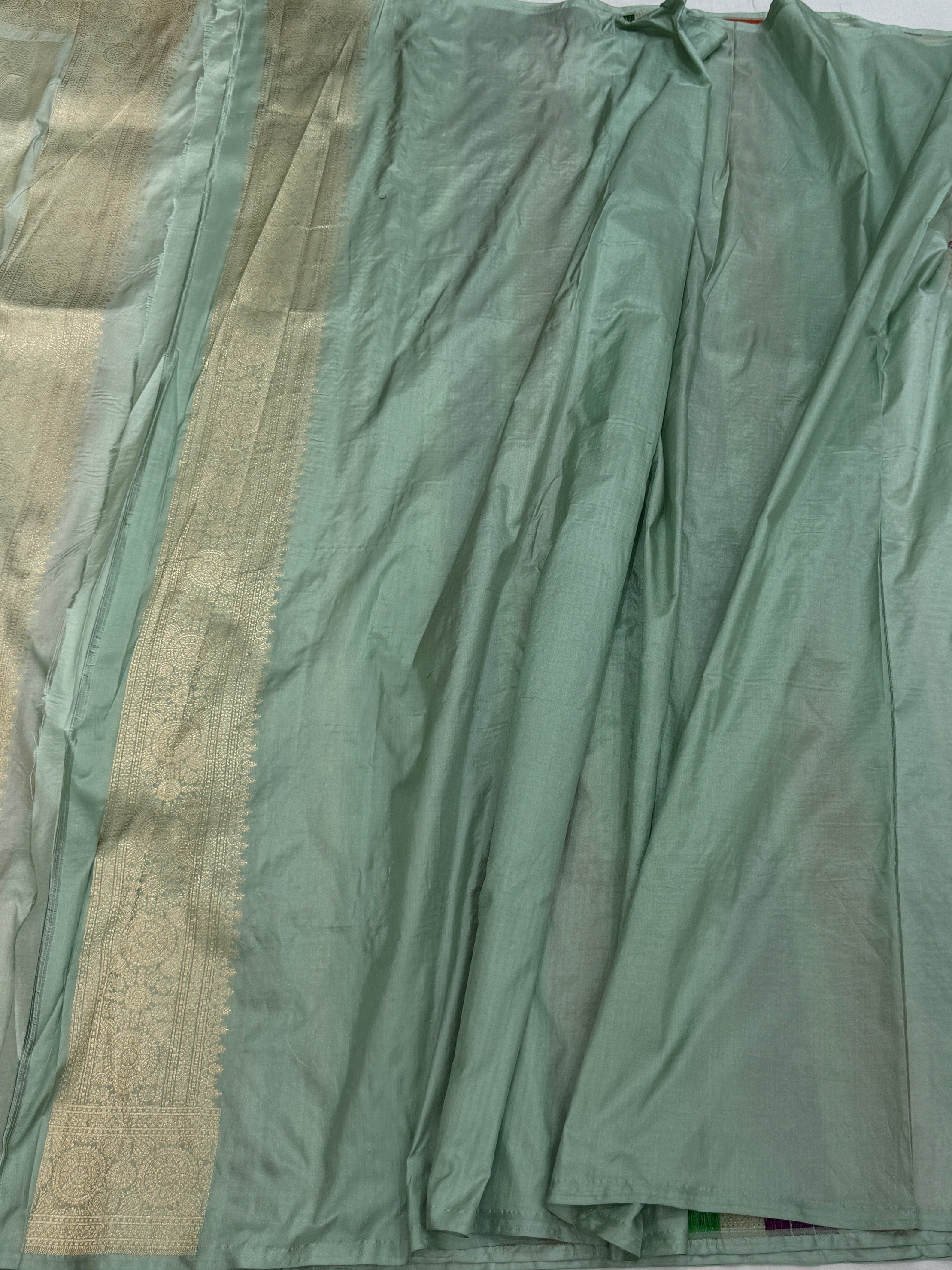 Banarasi Minakari Pure Katan Silk Brocade Saree β Rich Traditional Brocade Weave