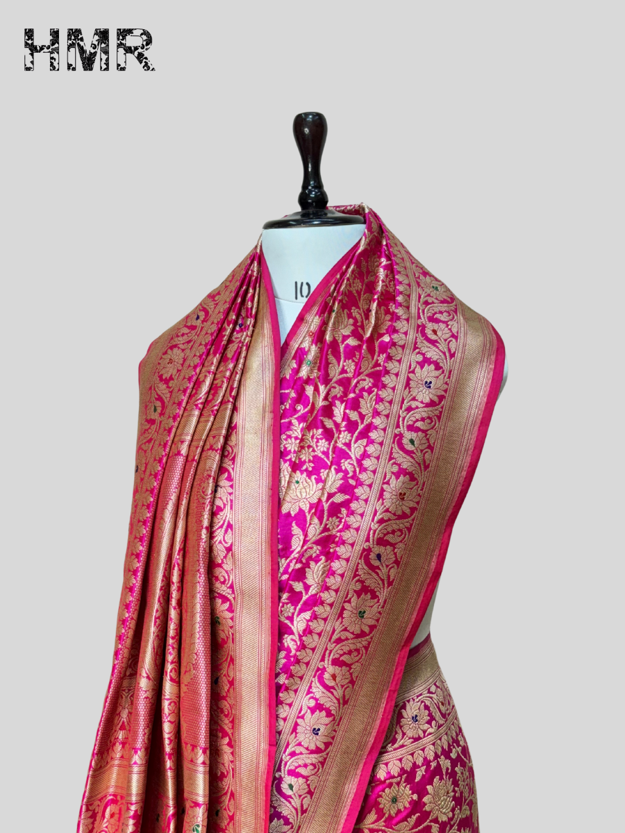 Handwoven Banarasi Pure Silk Saree