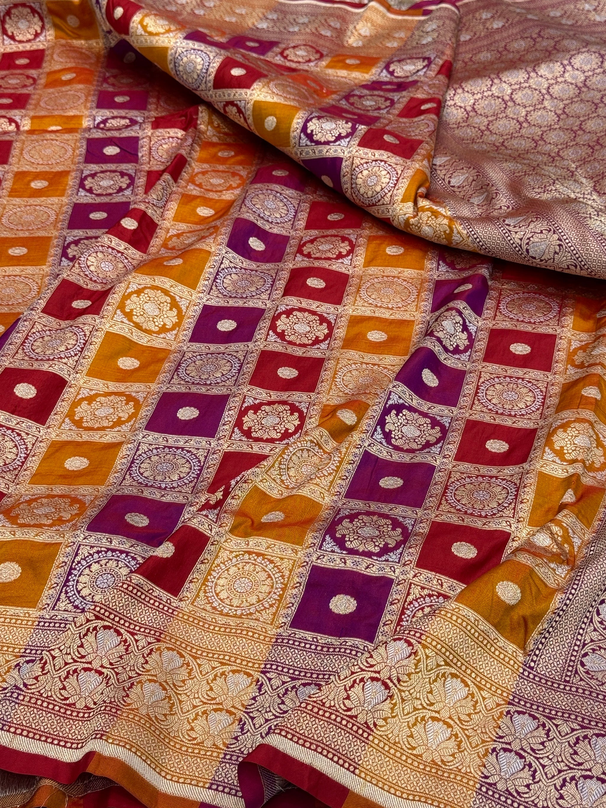 Banarasi Rangkaat Sona Rupa Pure Silk Saree