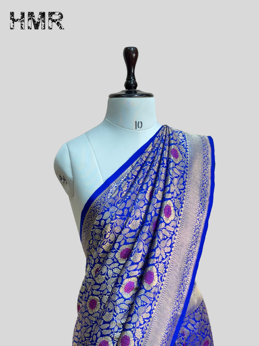 Minakari Pure Silk Brocade Saree