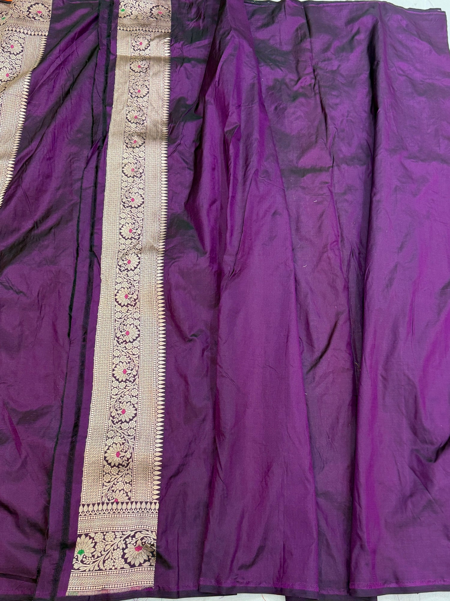 Banarasi Minakari Pure Katan Silk Saree