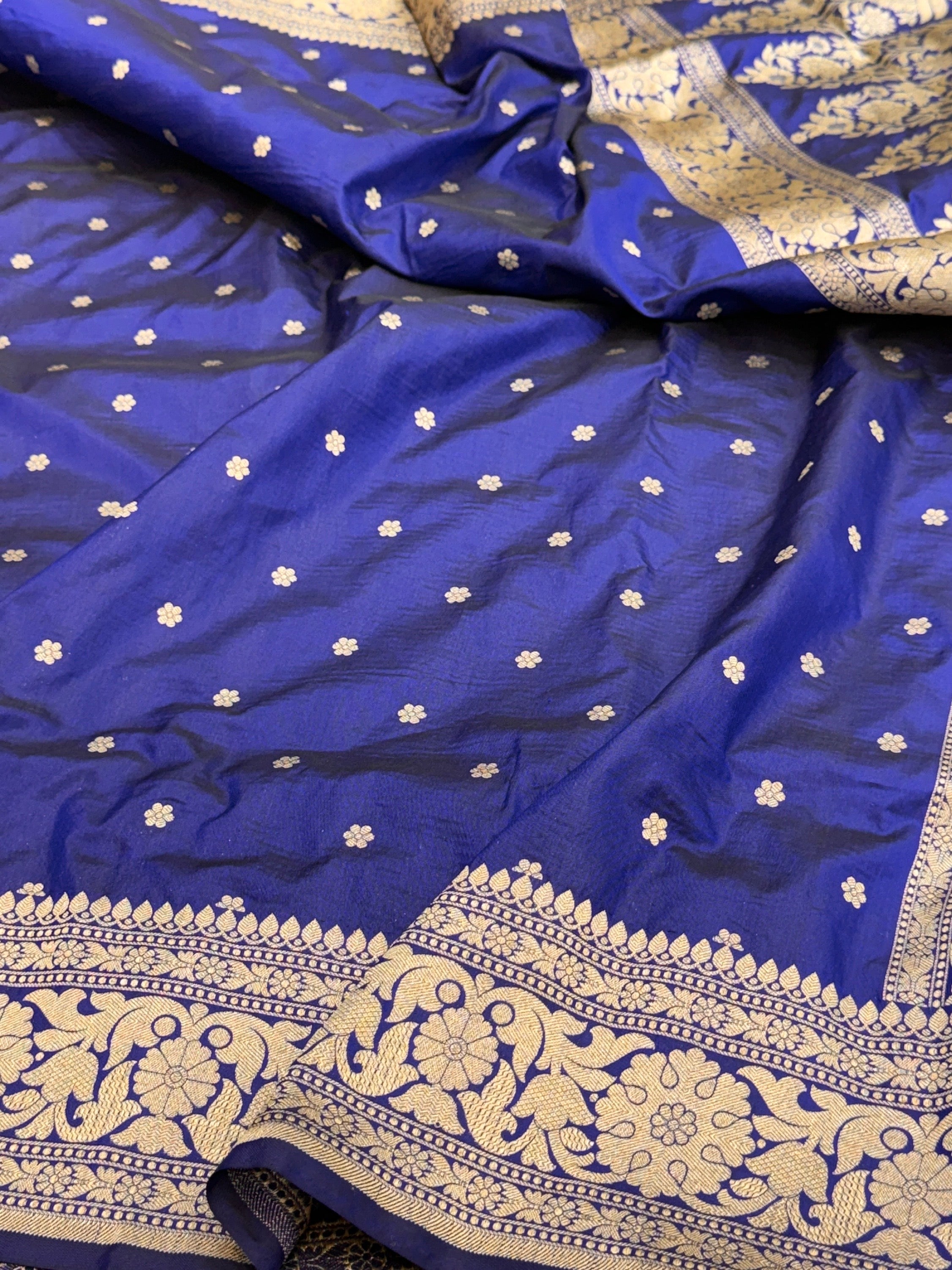 Banarasi Pure Katan Silk Saree | Pure Silk | Cutwork Technique | Banarasi Katan Silk Saree