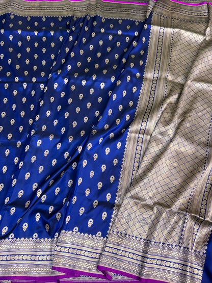 Banarasi Minakari Pure Katan Silk Saree | Pure Silk