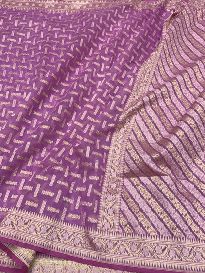 Banarasi Pure Kora Cotton Saree