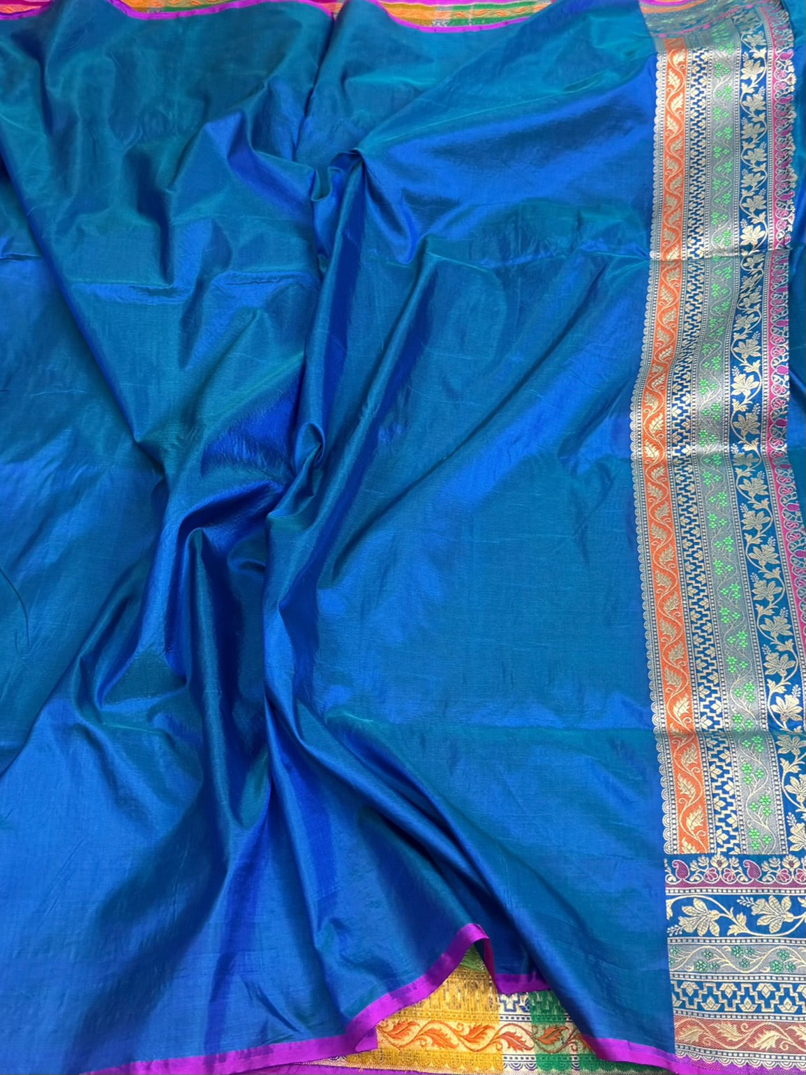 Banarasi Minakari Pure Katan Silk Saree