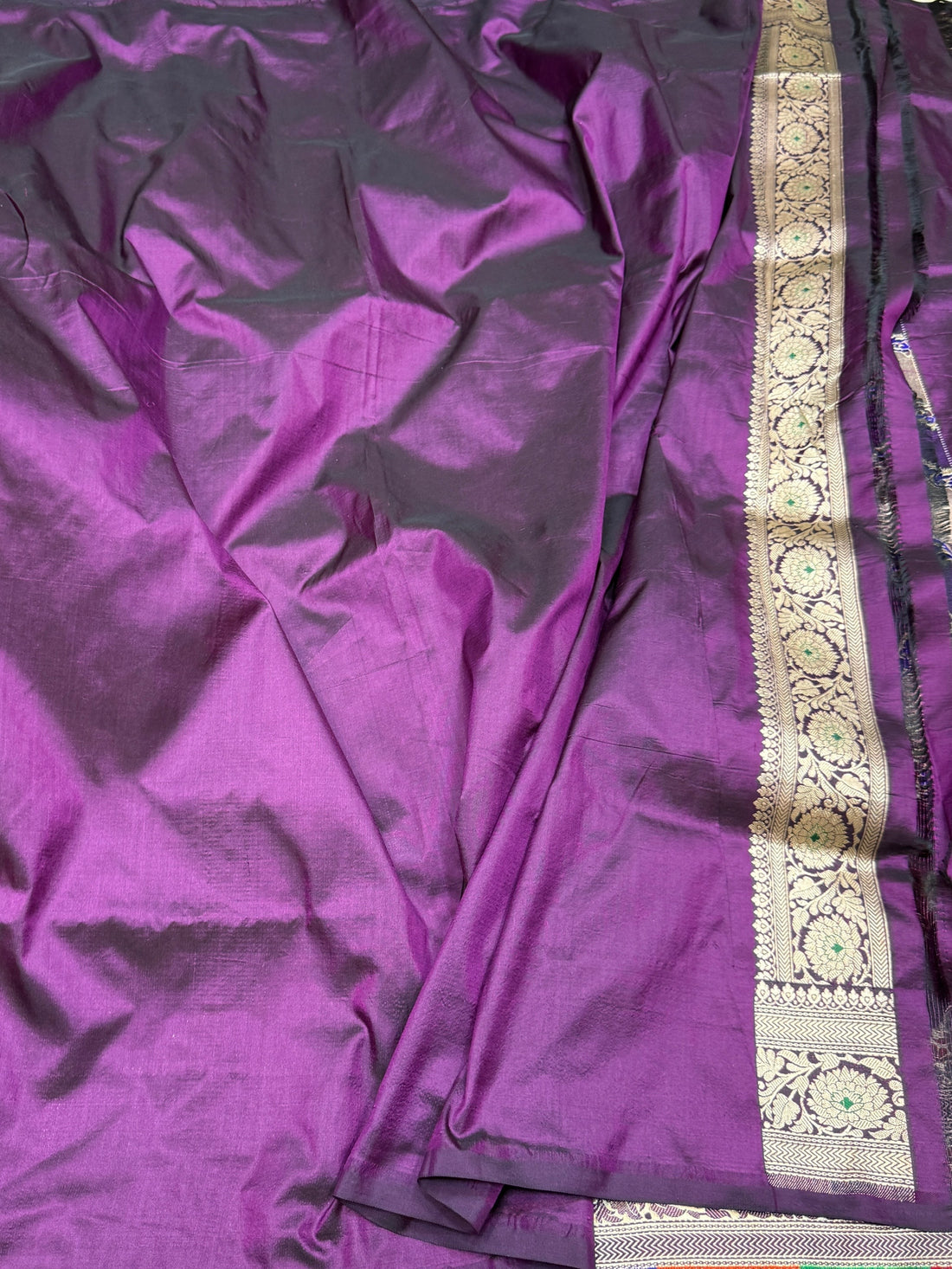Multicolour Banarasi Pure Silk Saree