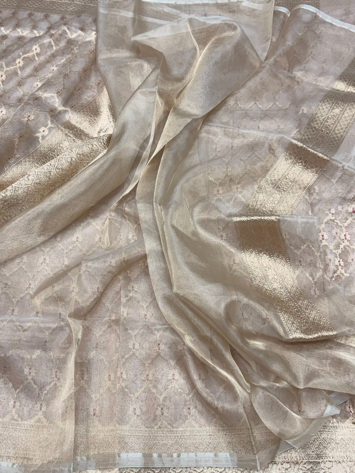 Gold Tissue Silk Saree