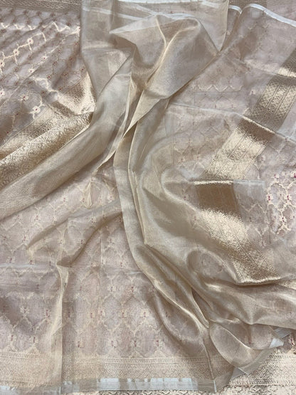 Gold Tissue Silk Saree