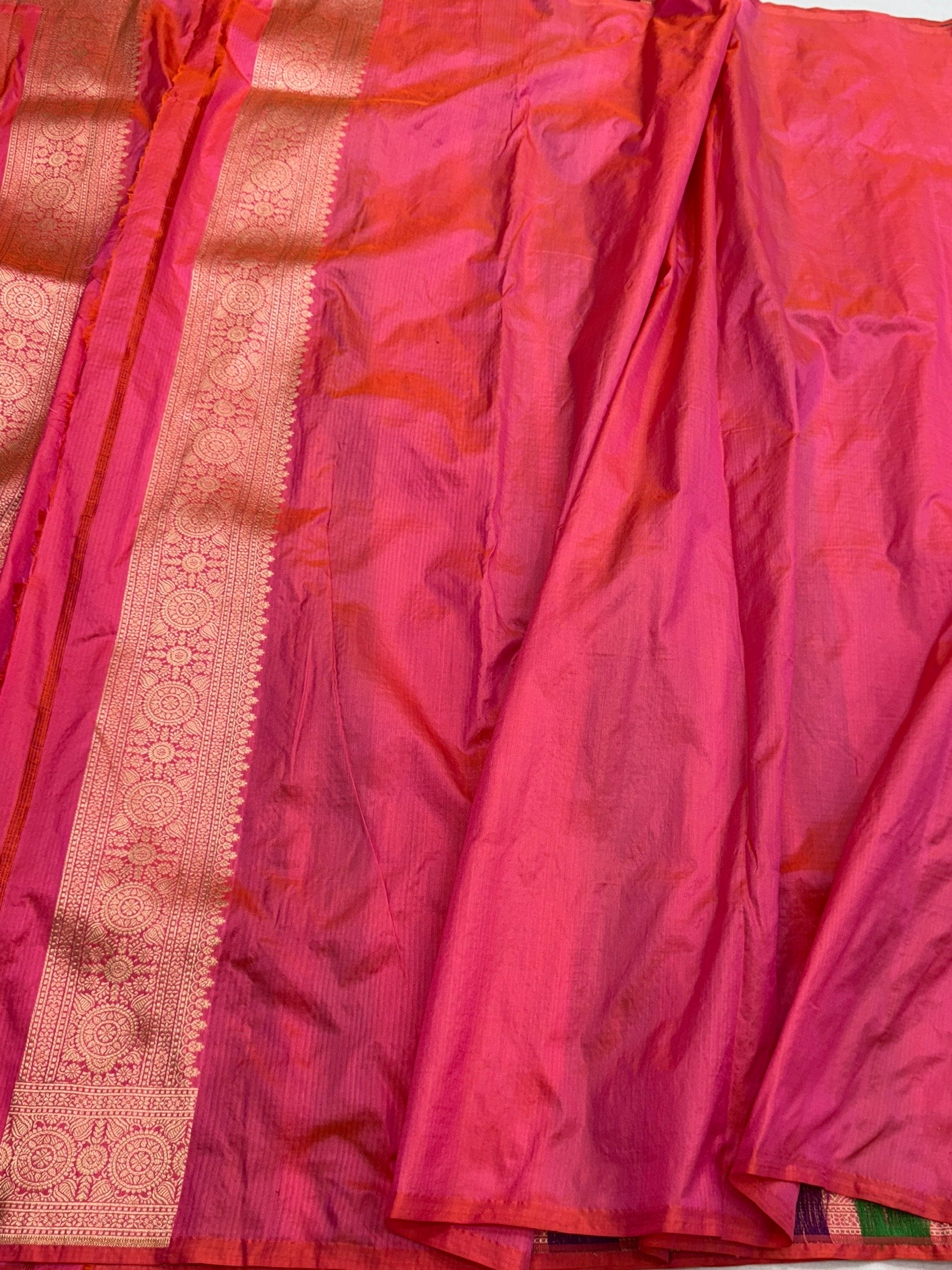 Banarasi Minakari Pure Katan Silk Brocade Saree β Rich Traditional Brocade Weave