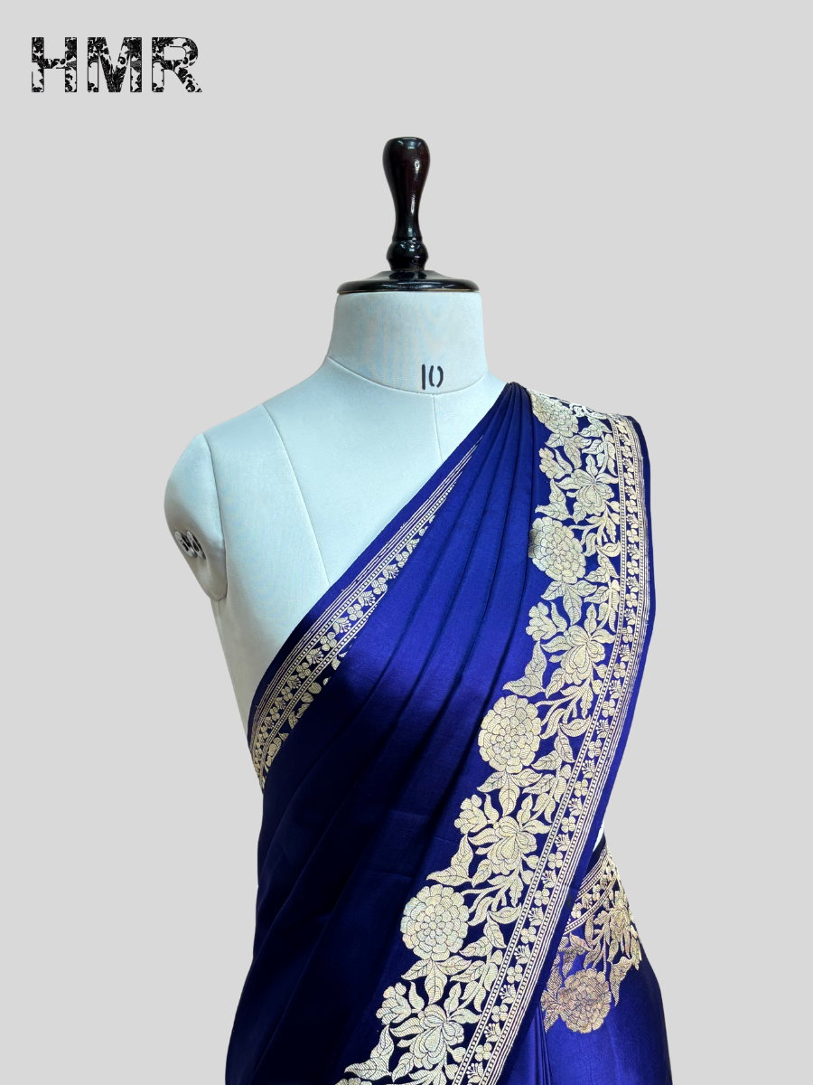 Handwoven Pure Mashru Silk Saree