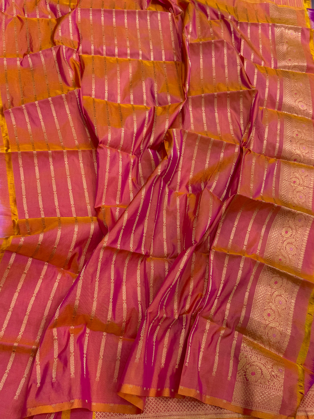 Banarasi Tilfi Minakari Pure Katan Silk Saree