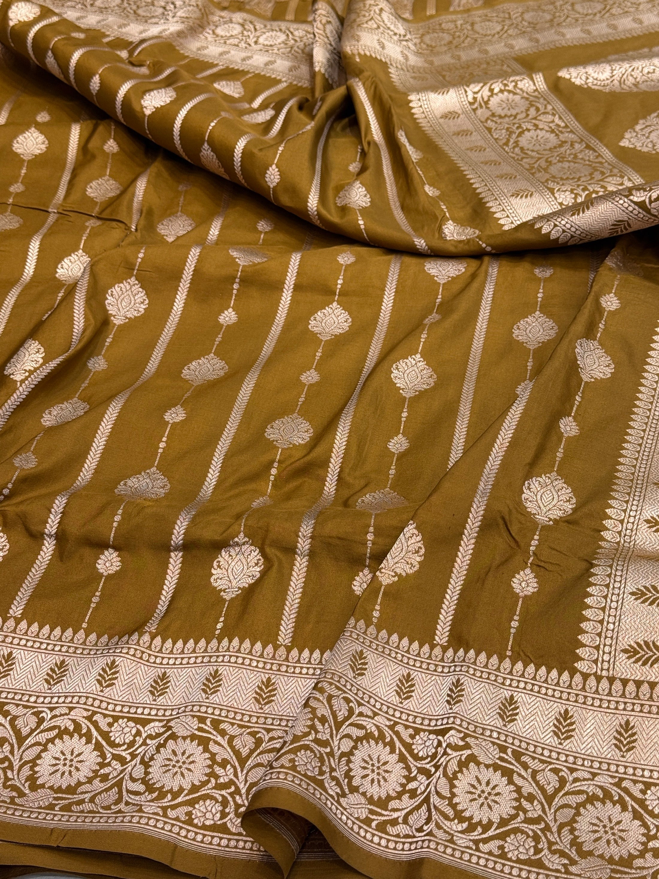 Banarasi Pure Katan Silk Saree | Pure Silk | Cutwork Technique | Banarasi Katan Silk Saree