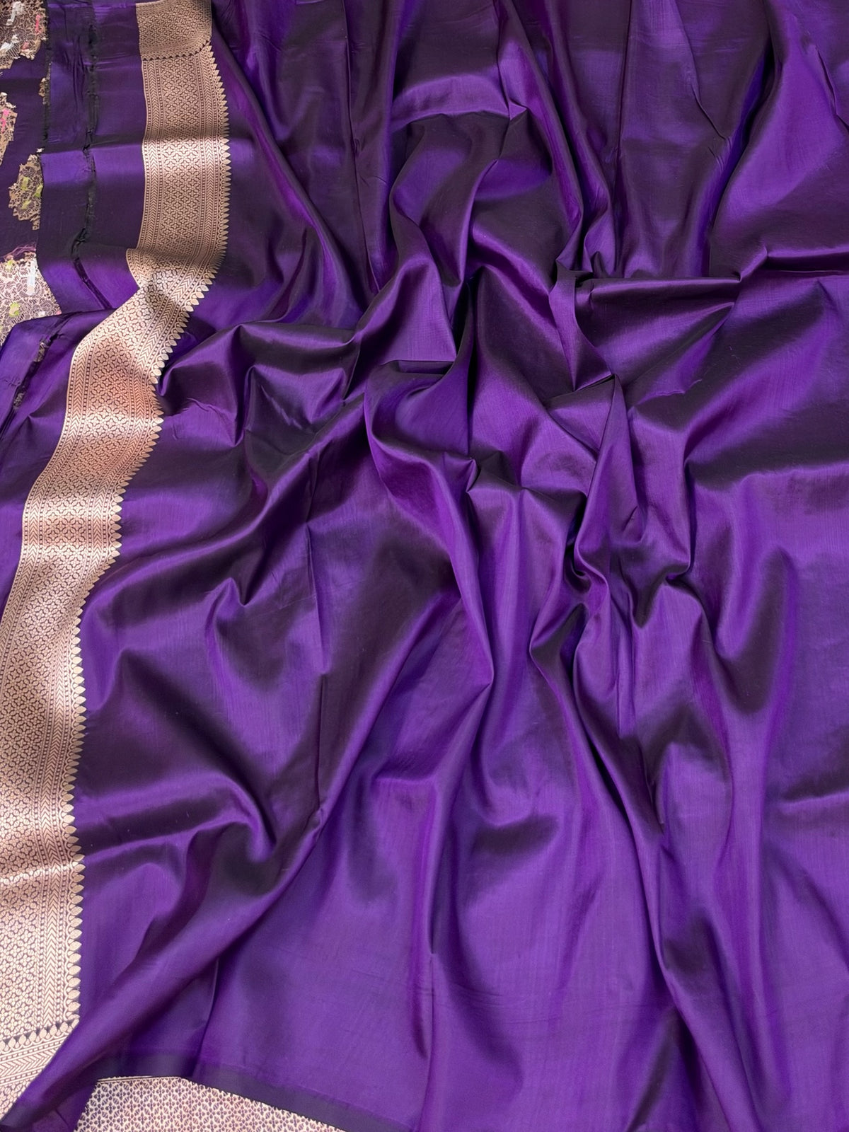 Banarasi Minakari Pure Katan Silk Saree