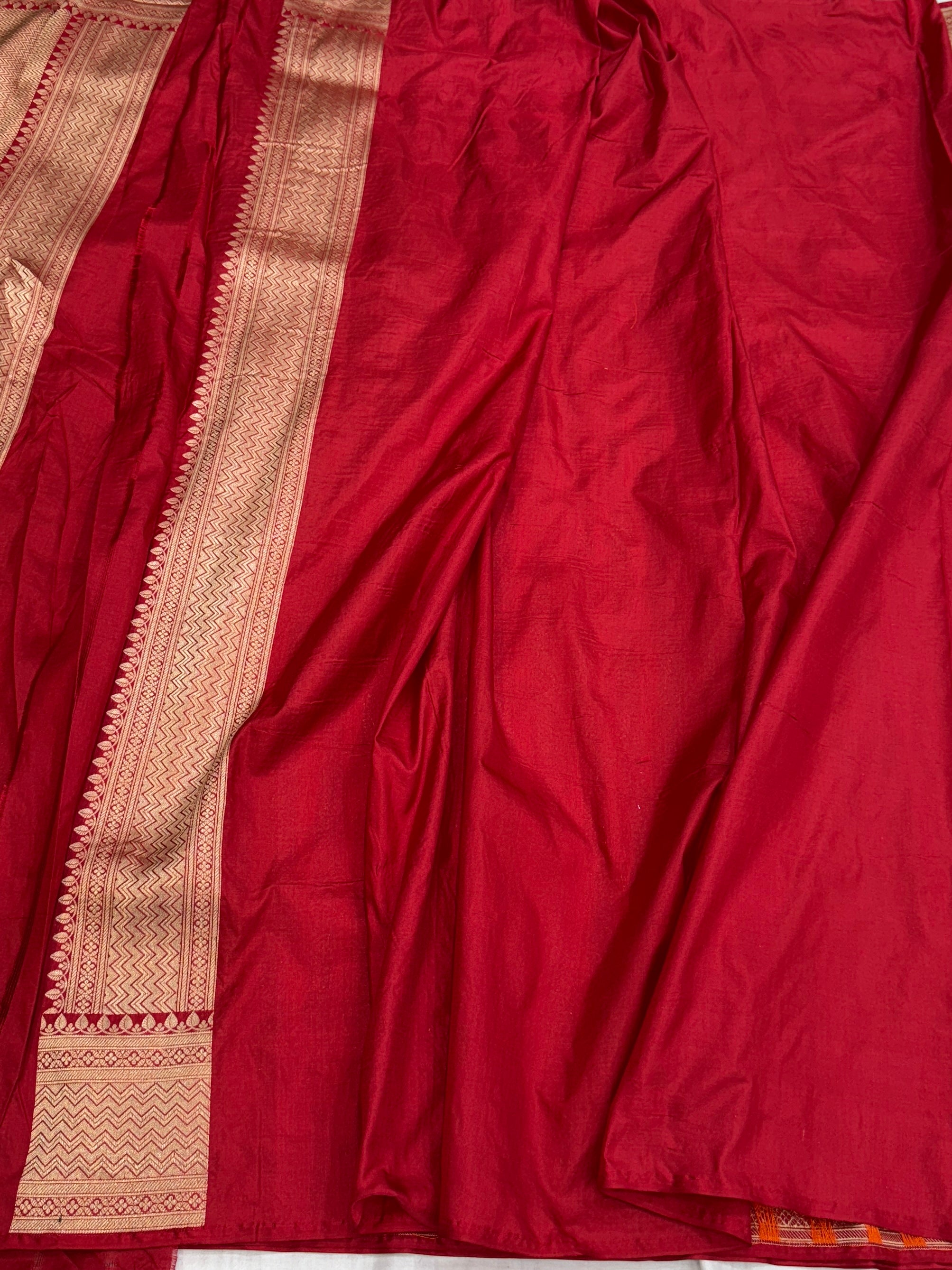 Banarasi Minakari Pure Katan Silk Brocade Saree – Rich Traditional Brocade Weave