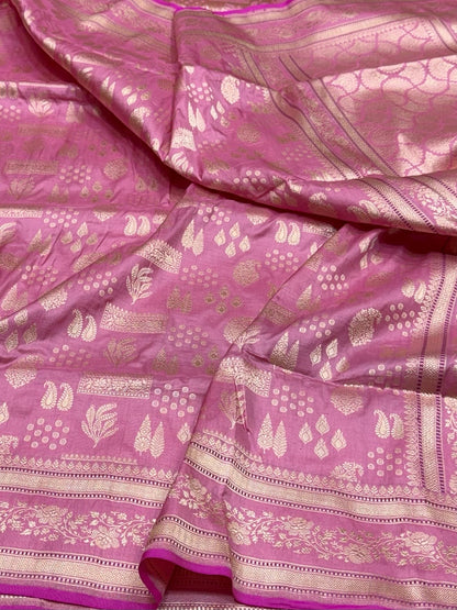 Banarasi Pure Katan Silk Saree | Pure Silk | Cutwork Technique | Banarasi Katan Silk Saree