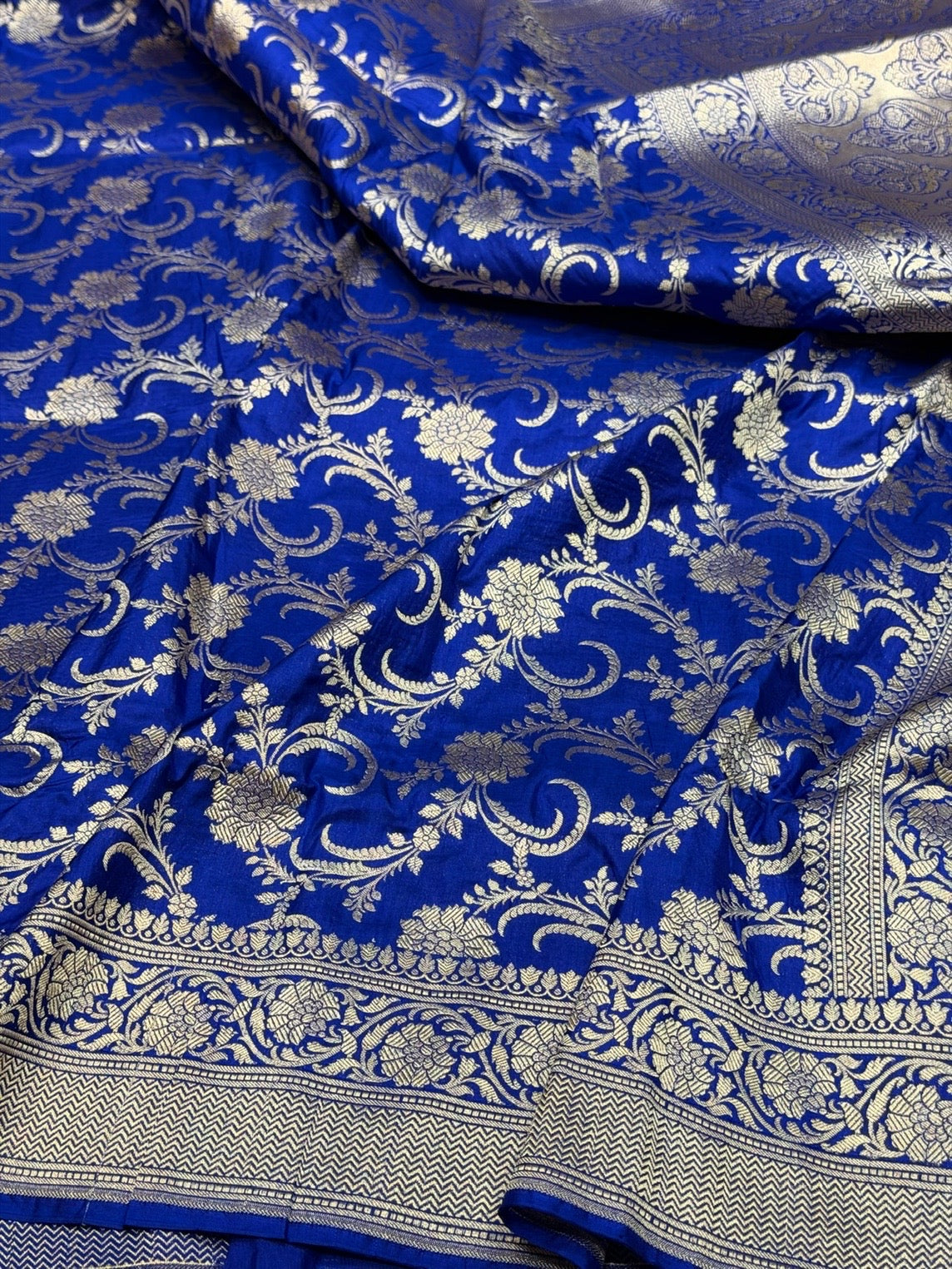 Banarasi Pure Katan Silk Saree | Pure Silk | Cutwork Technique | Banarasi Katan Silk Saree
