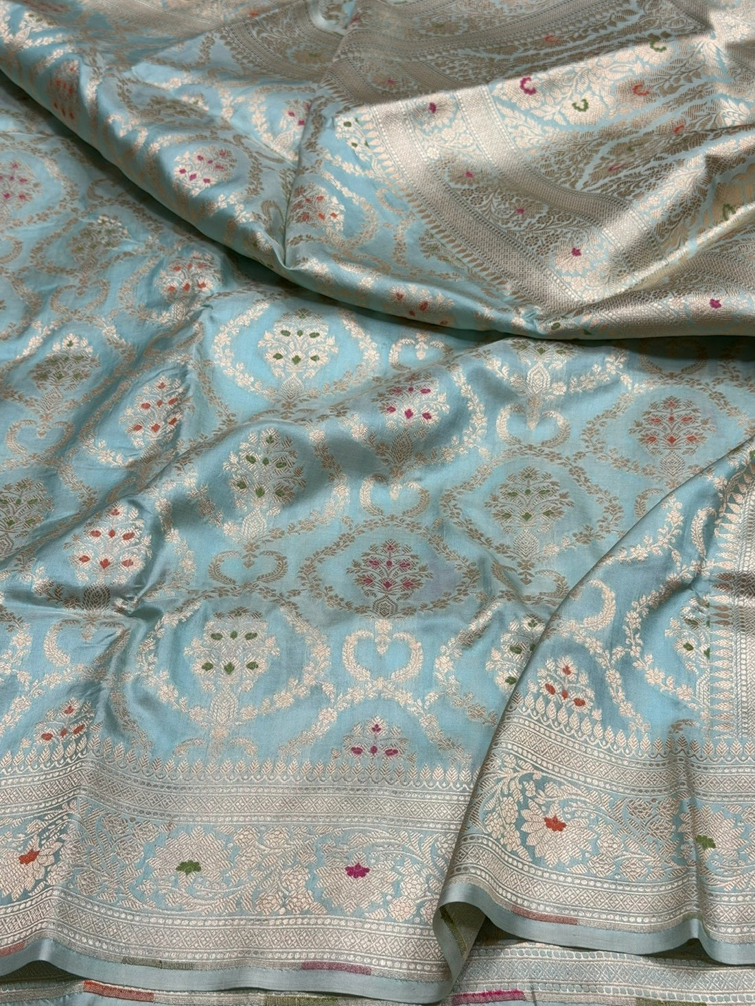 Banarasi Minakari Pure Katan Silk Saree