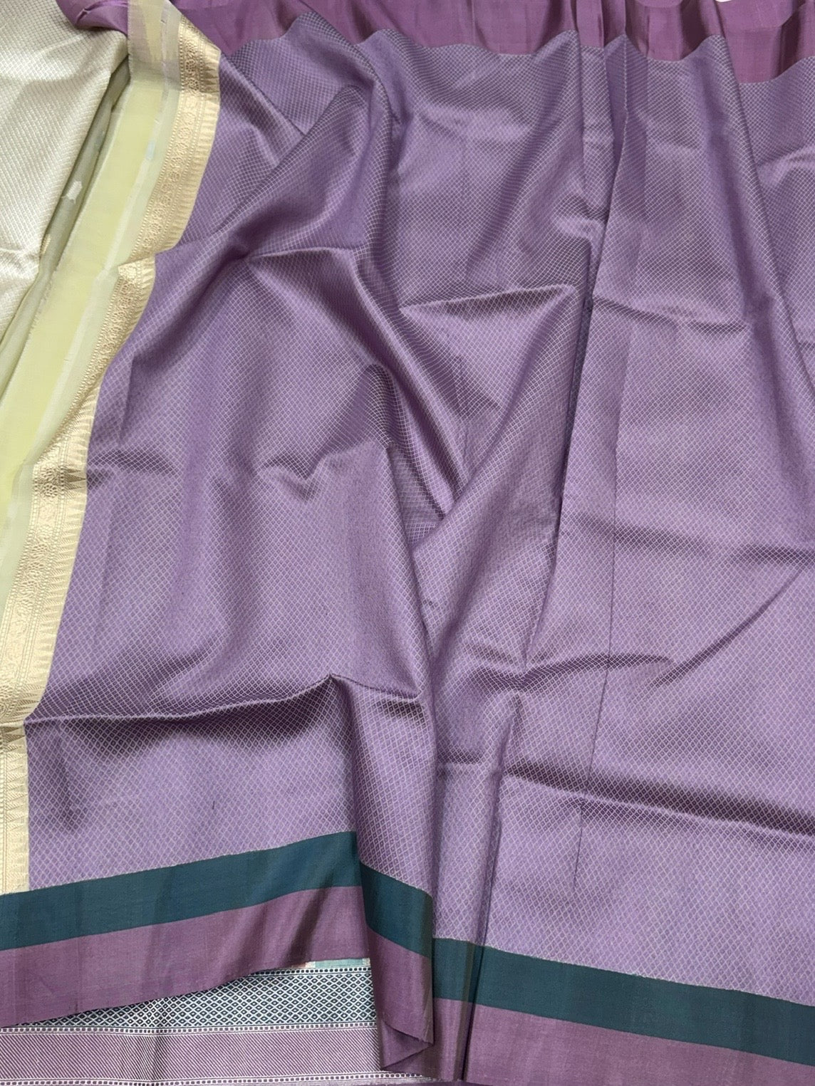 Mint Green Handwoven Pure Organza Silk Saree