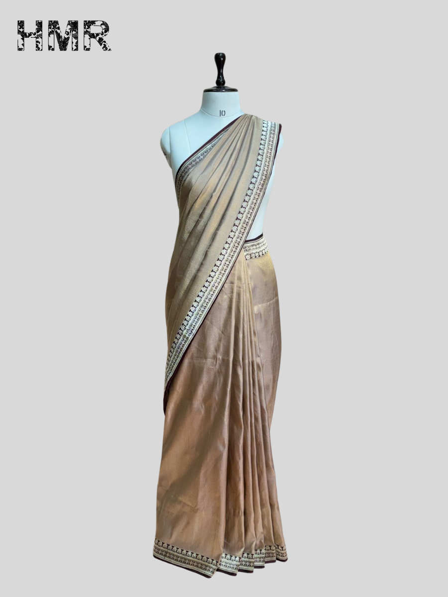 Handwoven Pure Silk Brocade Saree