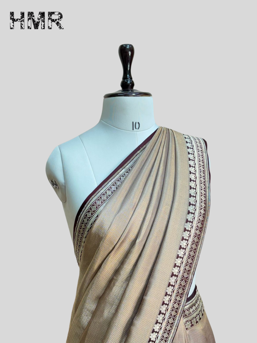 Handwoven Pure Silk Brocade Saree