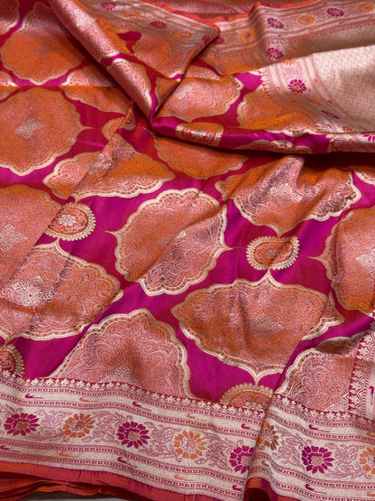 Banarasi Pure Multicolour Silk Saree