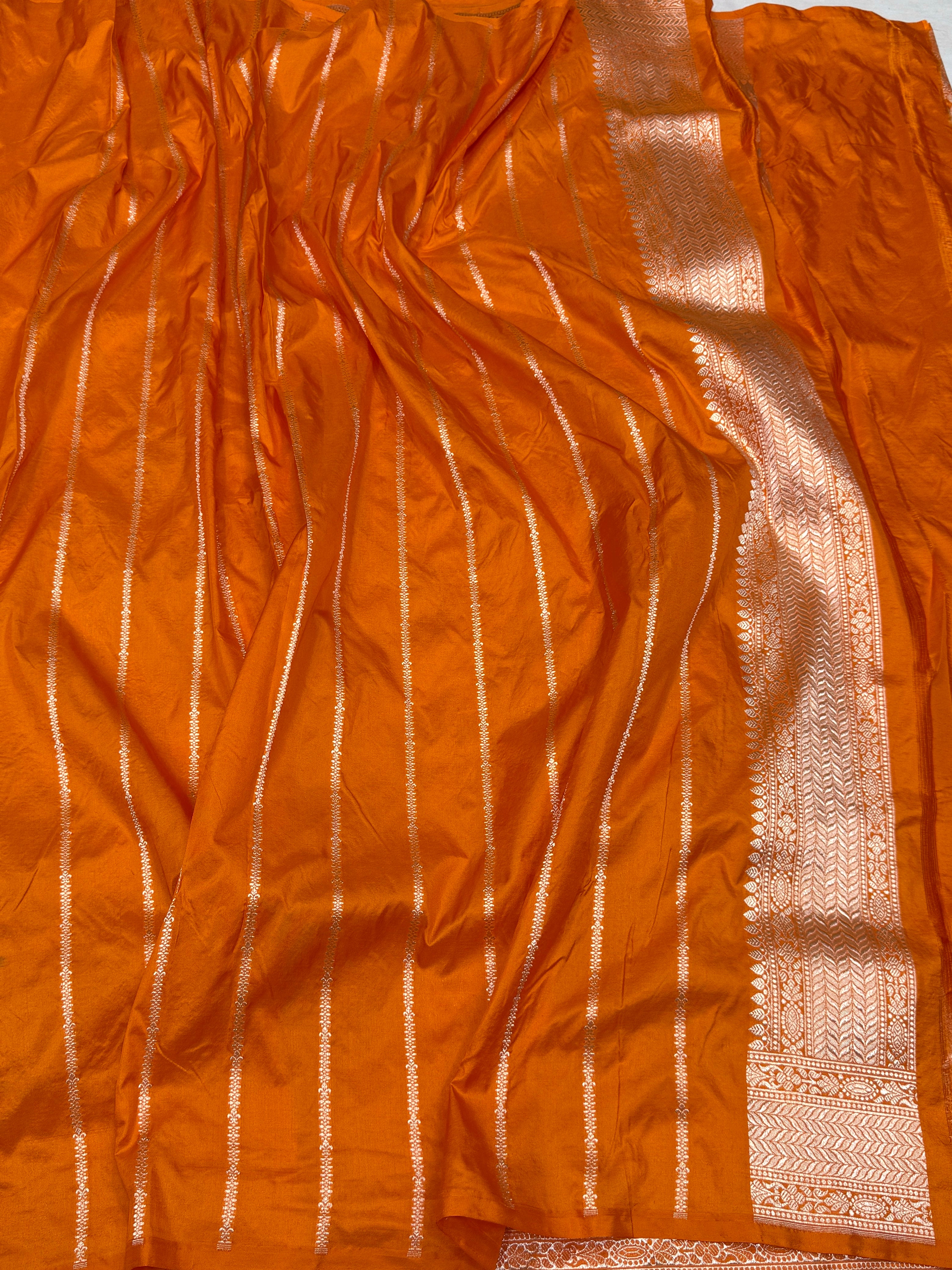 Banarasi Pure Katan Silk Saree | Pure Silk | Cutwork Technique | Banarasi Katan Silk Saree