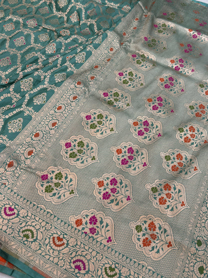 Banarasi Minakari Pure Silk Saree
