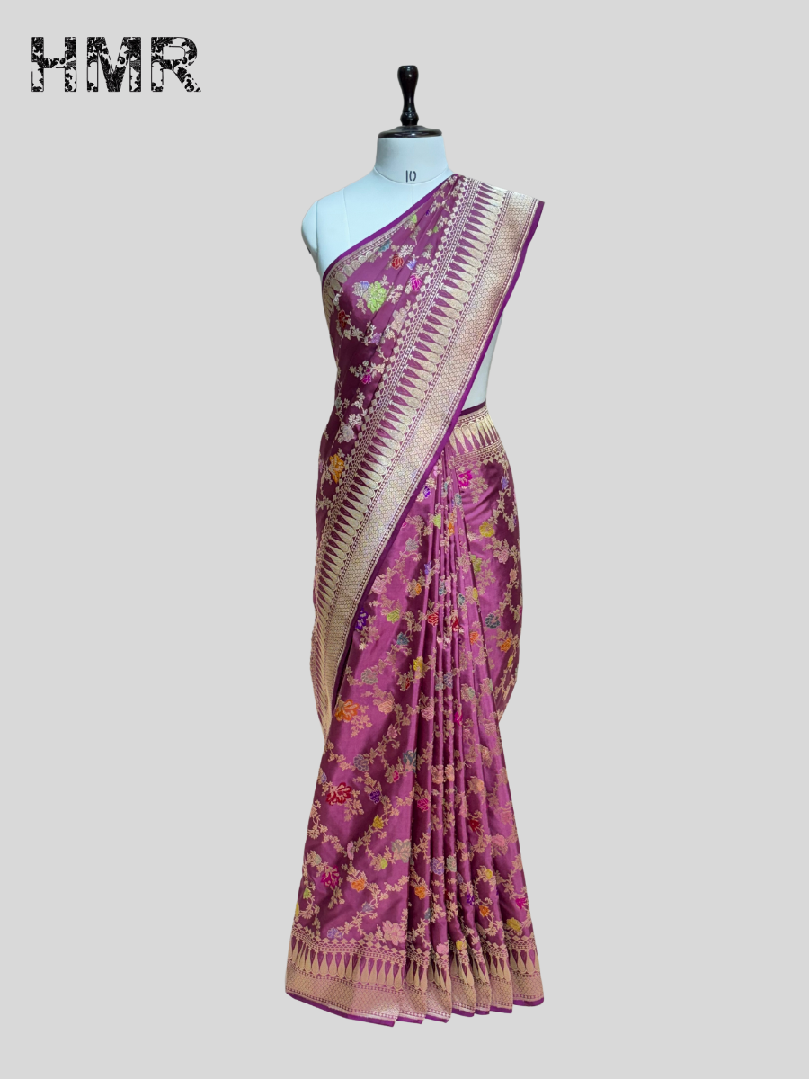 Handwoven Pure Banarasi Silk Saree
