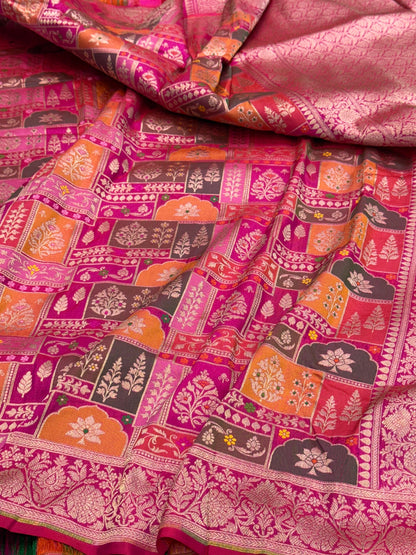 Banarasi Rangkaat Pure Silk Saree