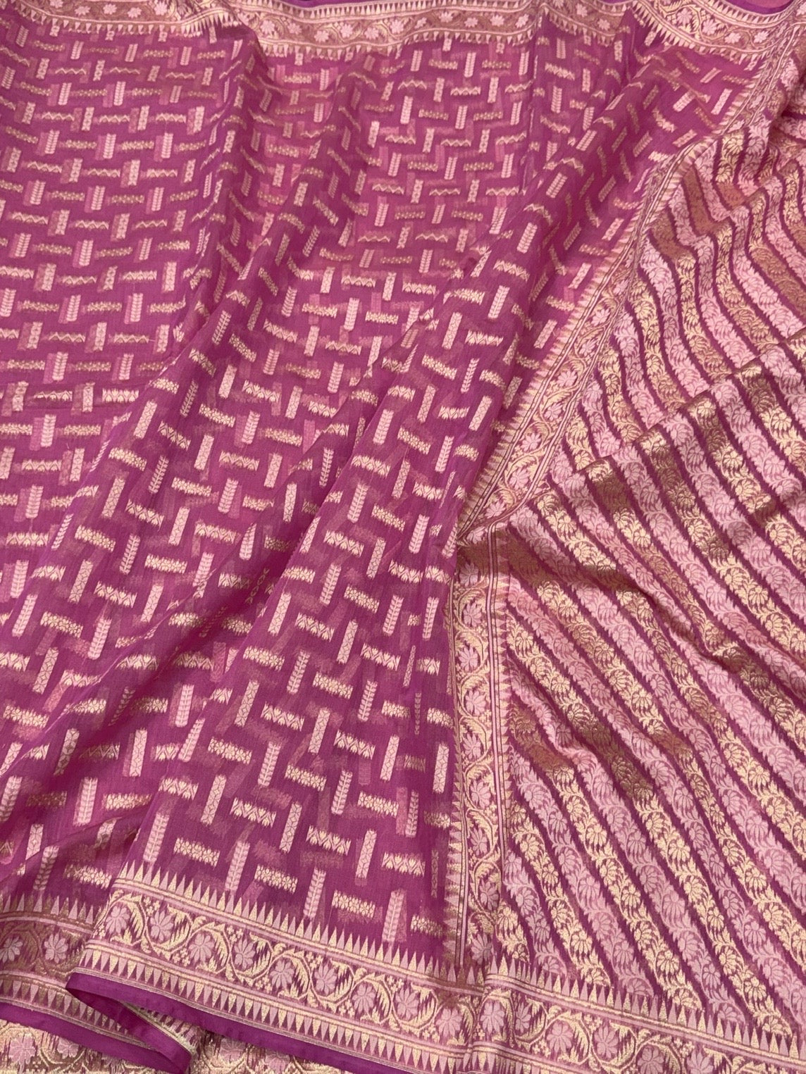 Banarasi Pure Kora Cotton Saree