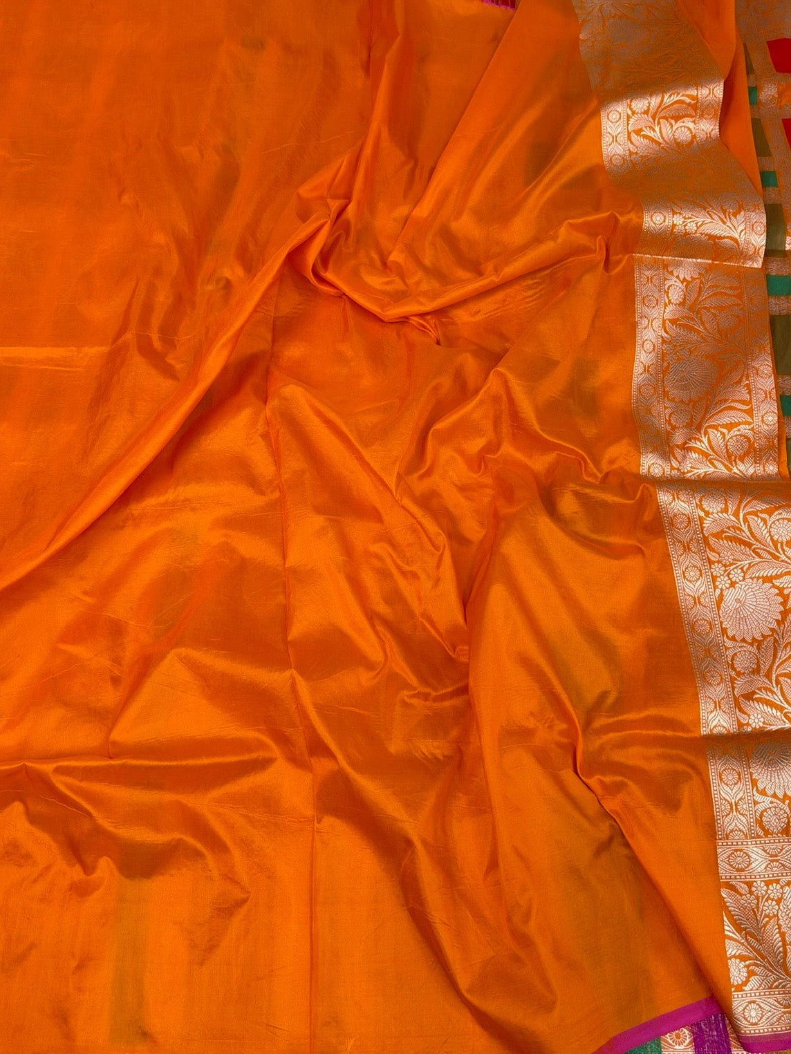 Banarasi Rangkaat Pure Katan Silk Saree