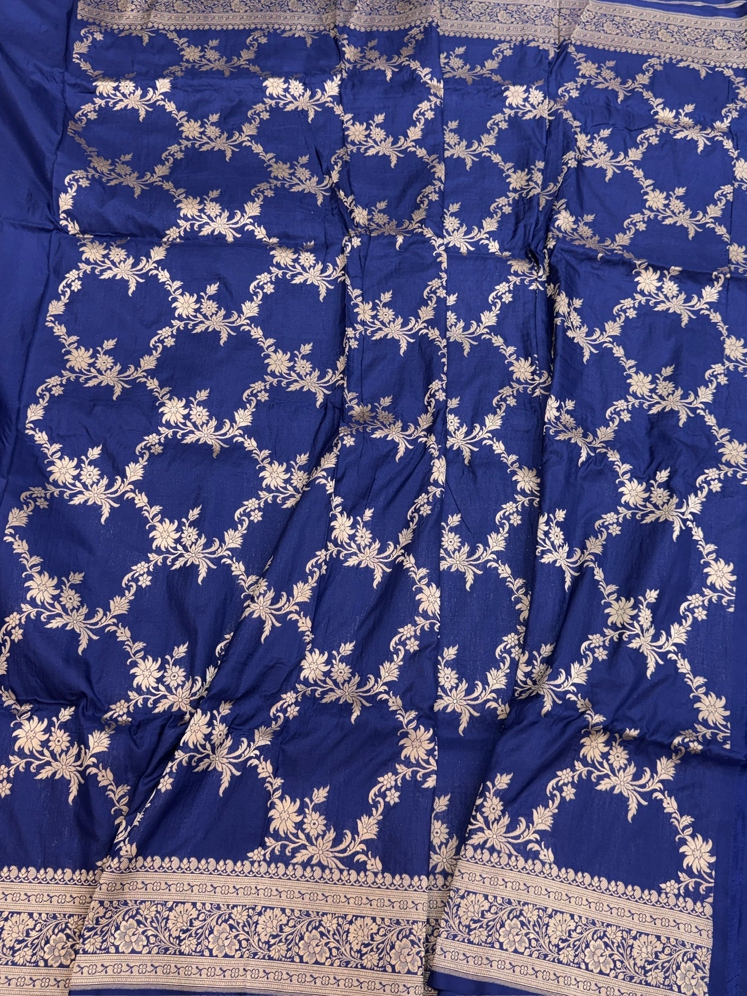 Banarasi Pure Katan Silk Saree | Pure Silk | Cutwork Technique | Banarasi Katan Silk Saree