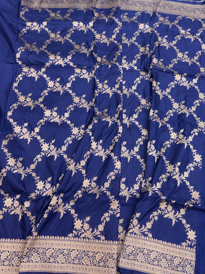 Banarasi Pure Katan Silk Saree | Pure Silk | Cutwork Technique | Banarasi Katan Silk Saree