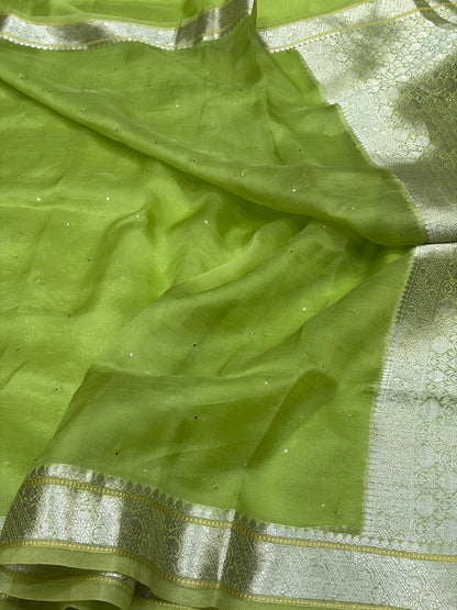 Banarasi Pure Organza Silk Saree