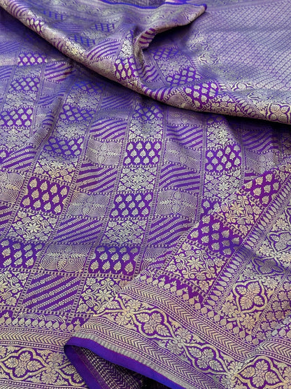 Banarasi Minakari Pure Silk Brocade Saree