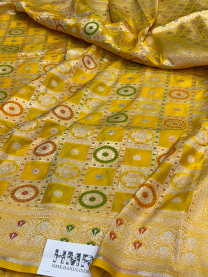 Banarasi Minakari Pure Silk Saree