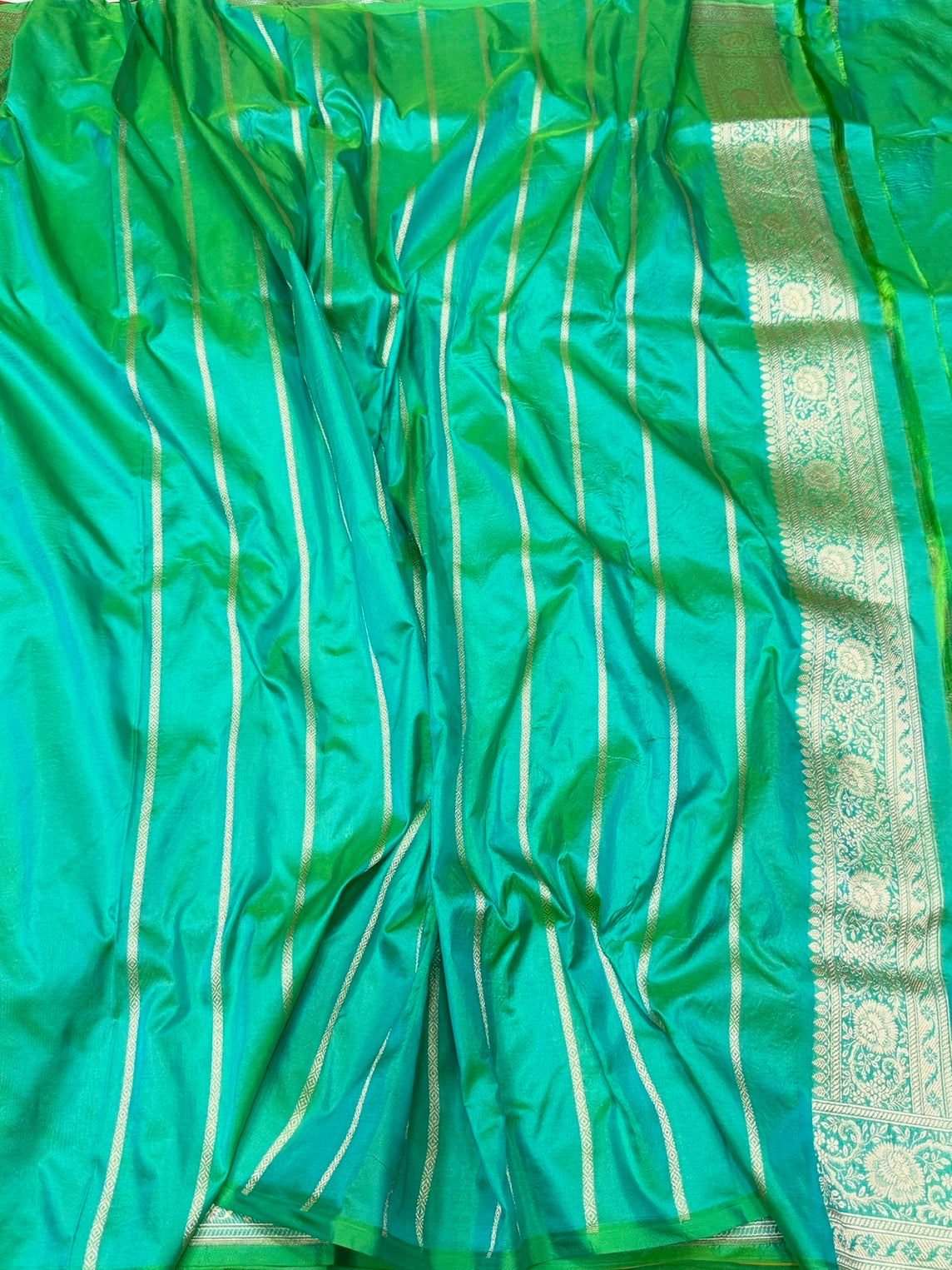 Banarasi Pure Katan Silk Saree | Pure Silk | Cutwork Technique | Banarasi Katan Silk Saree