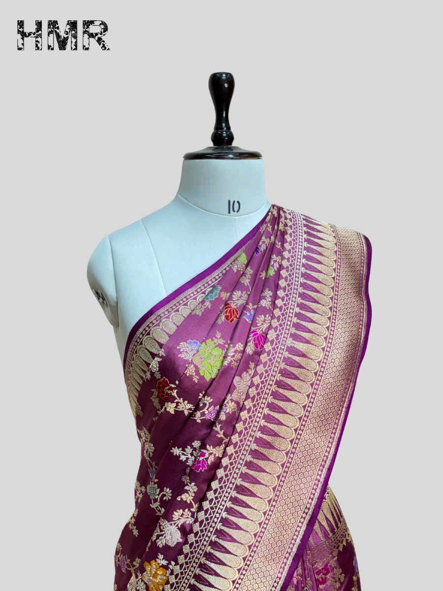 Handwoven Pure Banarasi Silk Saree